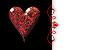 Heart on Black