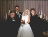 Bride with Mother, Jean, Brother,
 Bob and Sister, Darlene